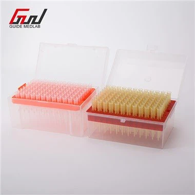 Pontas de pipeta de plástico 200ul