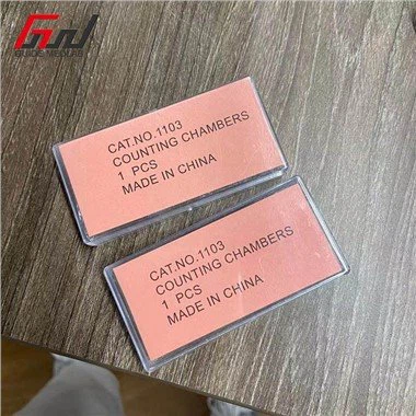 Câmara de contagem de sangue sem linha brilhante