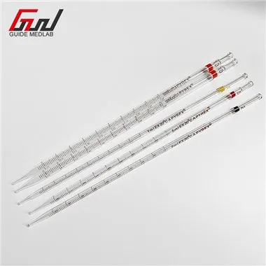 Pipeta de medição de vidro de laboratório 25ml