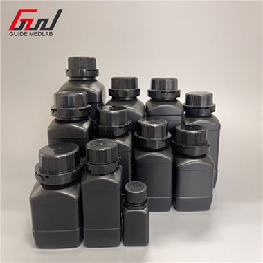 Frasco Reagente de Plástico Quadrado